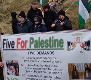 "الخمسة من أجل فلسطين".. حملة متواصلة للمطالبة بالإفراج عن الأسرى  الفلسطينيين