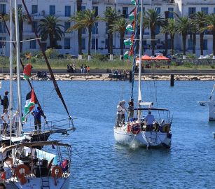 من إيطاليا وتونس وإسبانيا..  أسطول الصمود يعلن مشاركة 200 قارب في رحلته الجديدة