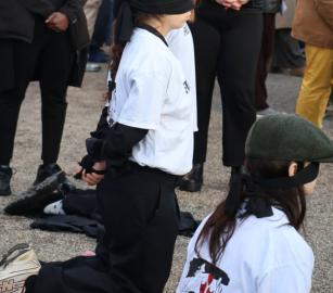 "الإبادة في غزة تكرار لجرائم النازية"  احتجاج في أمستردام نصرًة لغزة