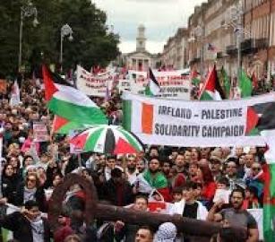 دعوات لمسيرات تضامنية مع فلسطين في أنحاء أيرلندا
