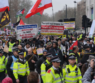 لندن تحظر مسيرة يوم القدس السنوية لدعم فلسطين وإيران