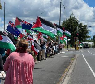 التصويت بأغلبية لصالح قرار ضدّ الاحتلال في أوكلاند