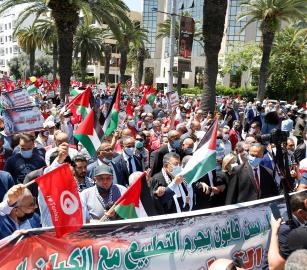تصريح...  مطلبنا تجريم التطبيع، لا تجريم التضامن مع فلسطين  النقابات الطبية والصحية التونسية