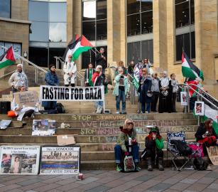 تصاعد وتيرة التحريض ضد" حركة فلسطين" في أسكتلندا