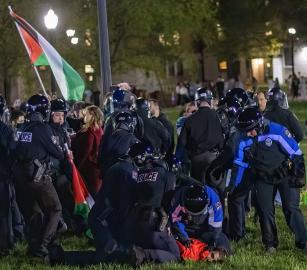 رفضوا استقبال جنود الاحتلال.. شرطة جامعة أوهايو تعتقل متظاهرين