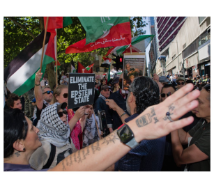 احتجاجات عالمية لدعم فلسطين ولبنان وإيران