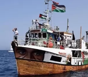 أكبر تعبئة بحرية مدنية نحو غزة.. 56 سفينة تنطلق من إيطاليا.. طالب يواجه جنديًا من كيان الاحتلال في جامعة روتجرز.. ويهتف بسقوط الجيش الإسرائيلي