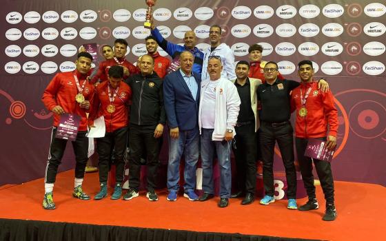 الأردن تُقاطع تُحيي الاتحاد الأردني للمصارعة👏