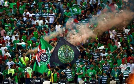 بيان حركة الأردن تقاطع حول مقاطعة اللعب مع نادي الأهلي الإماراتي