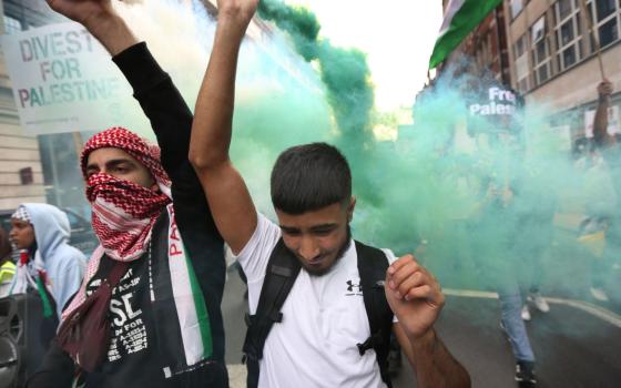 احتجاجات في جامعة برازيلية رفضًا لكلمة متحدث إسرائيلي✊🏼