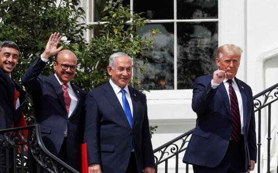 تغريدة الرابطة الإماراتية حول ذكرى توقيع اتفاقية أبراهام