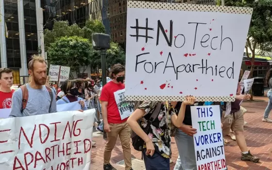 تنديد بتعاون غوغل مع الاحتلال في كاليفورنيا ولجنة عربية تُناقش مواجهة انتهاكات الاحتلال  