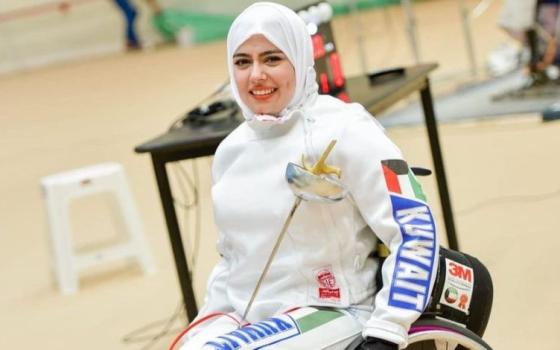 إشادة برفض لاعبة كويتية للتطبيع الرياضي مع الاحتلال