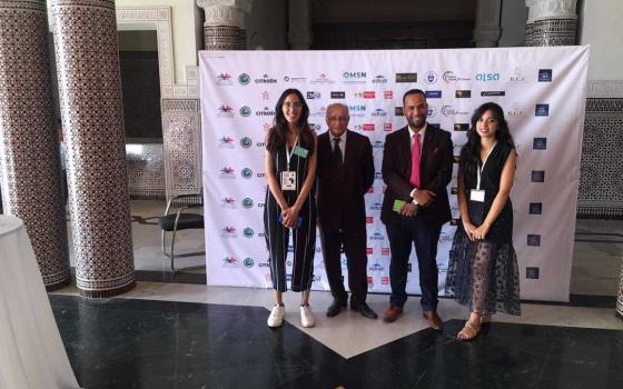 فعالية تطبيعية في كلية الحقوق بمدينة مكناس المغربية