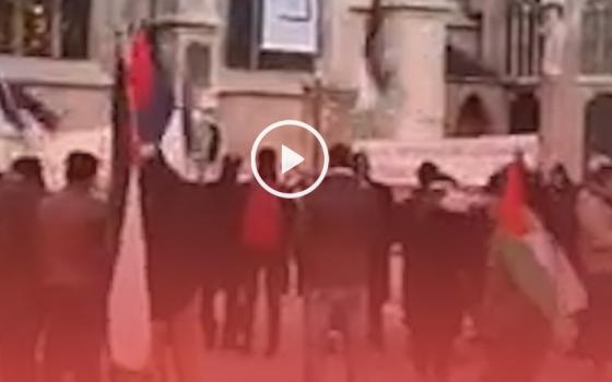 النمسا.. وقفة احتجاجية ضد تجريم التضامن مع فلسطين