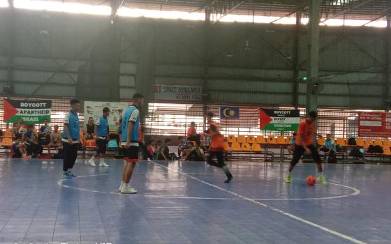 دوري لكرة القدم في ماليزيا باسم "استقلال فلسطين"