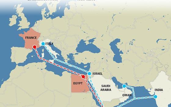 مد كابل إنترنت فائق السرعة بين السعودية و"إسرائيل"