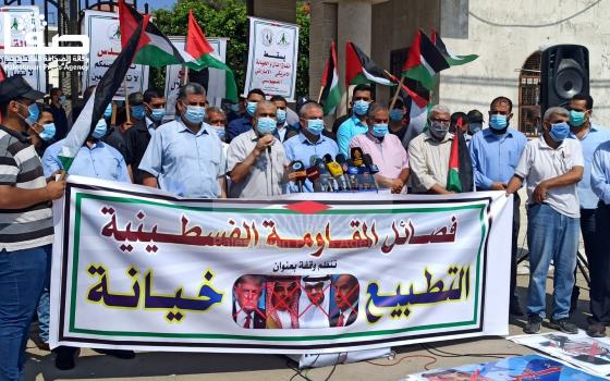 حركتا حماس والجهاد تنددان بلقاء وزير إسرائيلي مع نظرائه عرب  