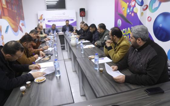 مؤسسات إعلامية تُوقع على ميثاق شرف لمواجهة التطبيع في مدينة غزة