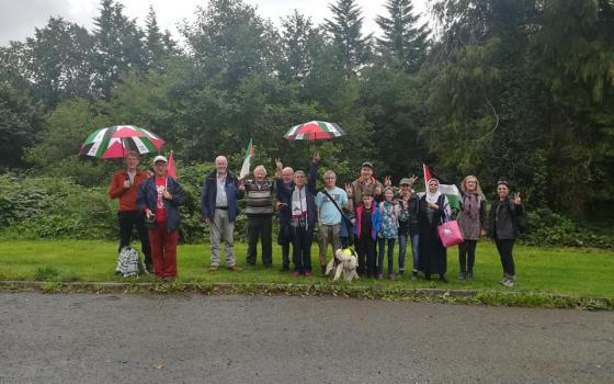 أيرلندا.. وقفة احتجاجية تنديداً بجرائم الاحتلال الإسرائيلي