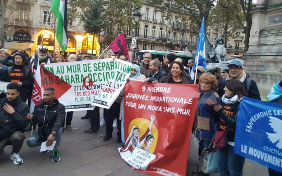 باريس..تظاهرة في يوم "عالم بلا جدران" رفضا لجدار الفصل العنصري