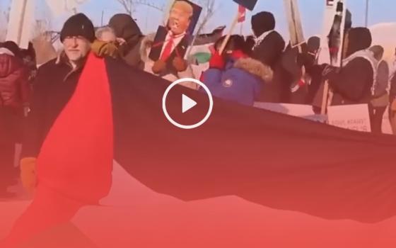 وقفة احتجاجية في مدينة وينيبيغ الكندية رفضاً لصفقة القرن