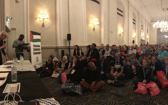 ندوة تضامنية مع القضية الفلسطينية في مدينة برايتون البريطانية