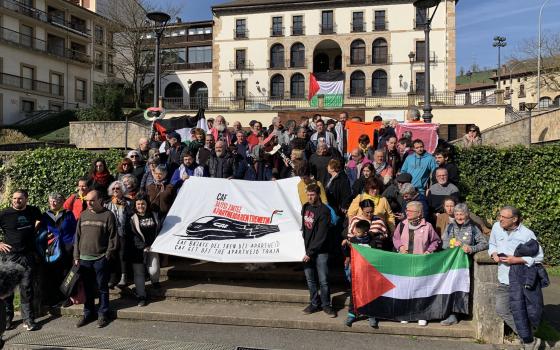 حملة التضامن مع فلسطين تدعو للعمل ضد شركة CAF  