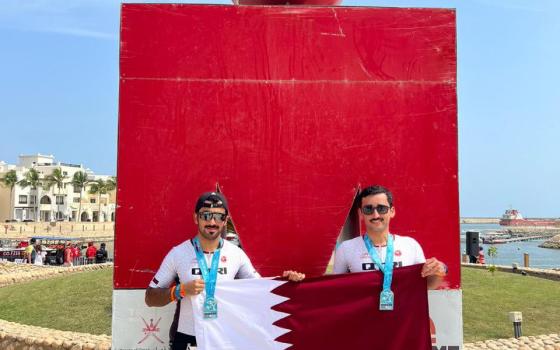 تجمع شباب قطر ضد التطبيع يشيد برياضيين تضامنوا مع فلسطين