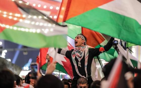 النشرة - فوز فلسطيني في المونديال.. والملاعب ترفض التطبيع  