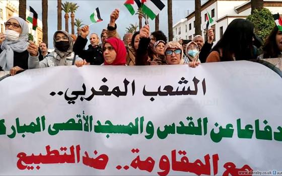 السلطات المغربية تمنع وقفات احتجاجية ضدّ التطبيع مع الاحتلال?