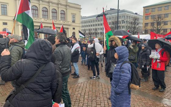 ستوكهولم.. وقفة احتجاجية أمام السفارة الأميركية ضد صفقة القرن