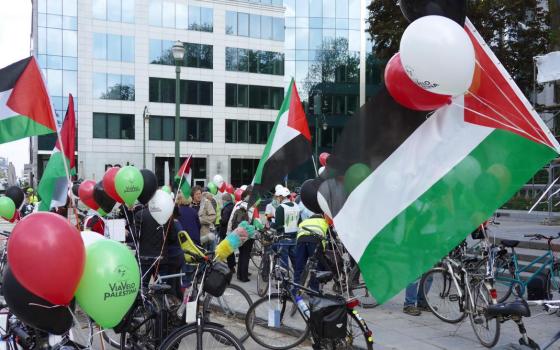 تظاهرة في بروكسل رفضاً لنقل "يوروفيجن" على محطات أوروبية