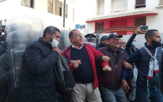 السلطات المغربية تمنع وقفة احتجاجية ضد التطبيع