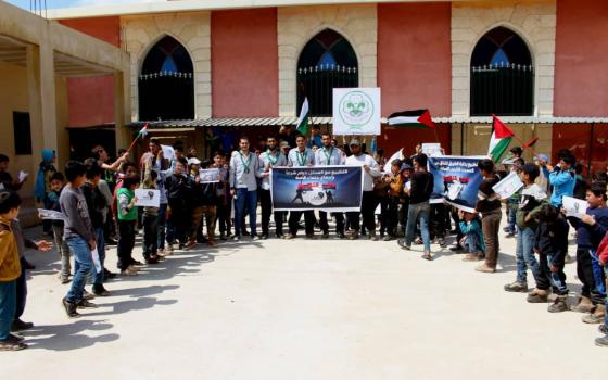 فعالية رافضة للتطبيع في الشمال السوري  