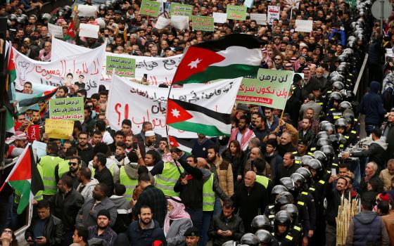 حركة المقاطعة ترحب بالاحتجاجات الرافضة لاتفاقية الغاز في الأردن  