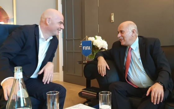 رئيس الفيفا إنفانتينو سيزور فلسطين في مايو المقبل ⚽