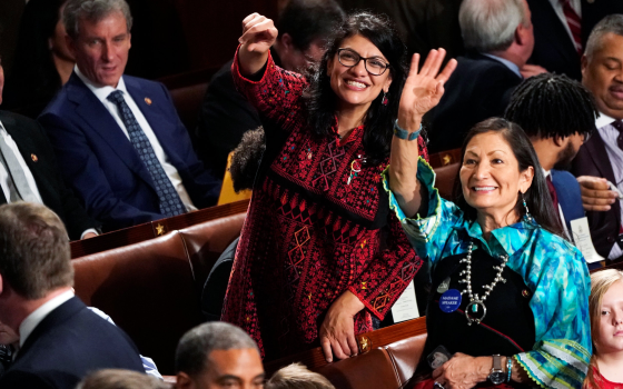 طليب: سأقاتل لضمان ألا تضحي حكومتنا بالحقوق لإرضاء الاحتلال ✊?  