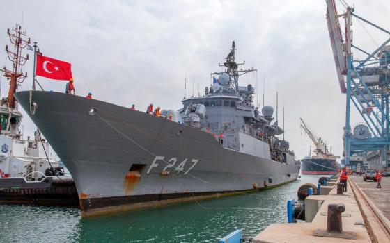 فرقاطة تركية ترسو في حيفا ضمن مهمة لحلف الناتو