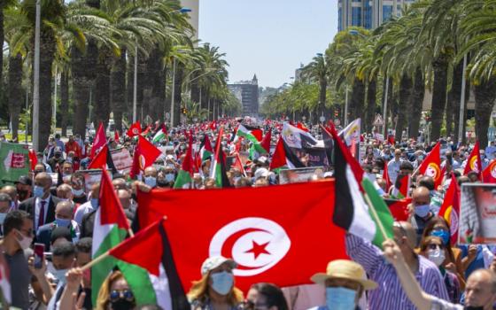 حزب العمال التونسي يجدد الدعوة لسنّ قانون يُجرم التطبيع