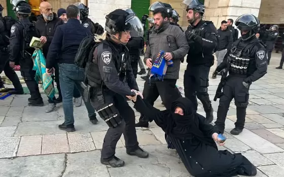 تصريح الصوت اليهودي من أجل السلام حول اقتحام المسجد الأقصى والاعتداء على المصلين