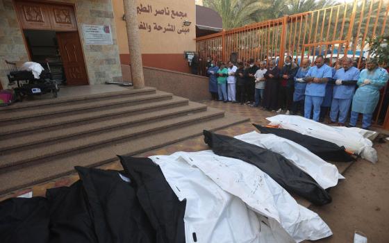 صورة من أحد المستشفيات في قطاع غزة