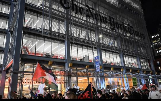 صورة مظاهرة في نيويورك