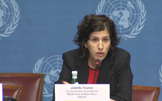 جولييت توما- مديرة الإعلام والتواصل في أونروا