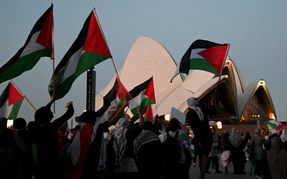 صورة للعلم الفلسطيني