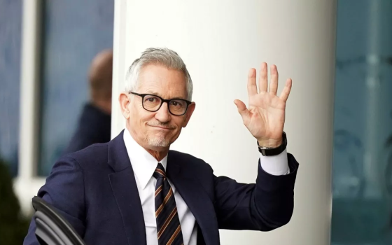 صورة المقدم الرياضي الحالي غاري لينيكر