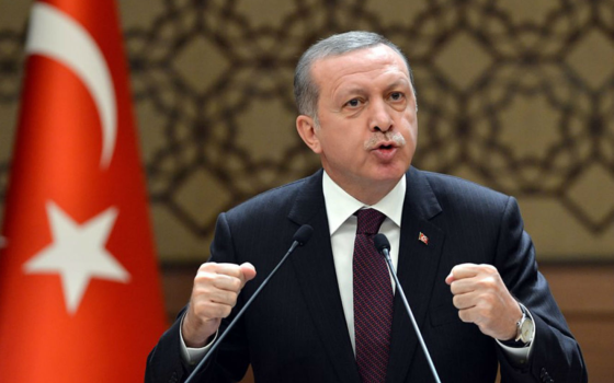 صورة الرئيس التركي، رجب أوردغان  