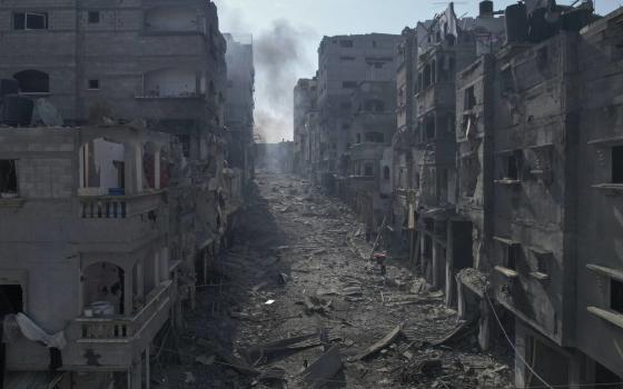 آثار الدمار في قطاع غزة نتيجة القصف الإسرائيلي