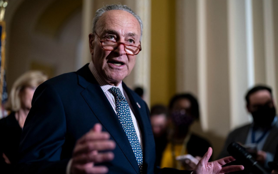 صورة زعيم الأغلبية في مجلس الشيوخ، تشاك شومر