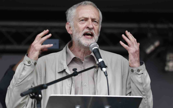 الزعيم السابق لحزب العمال البريطاني المعارض، كوربين